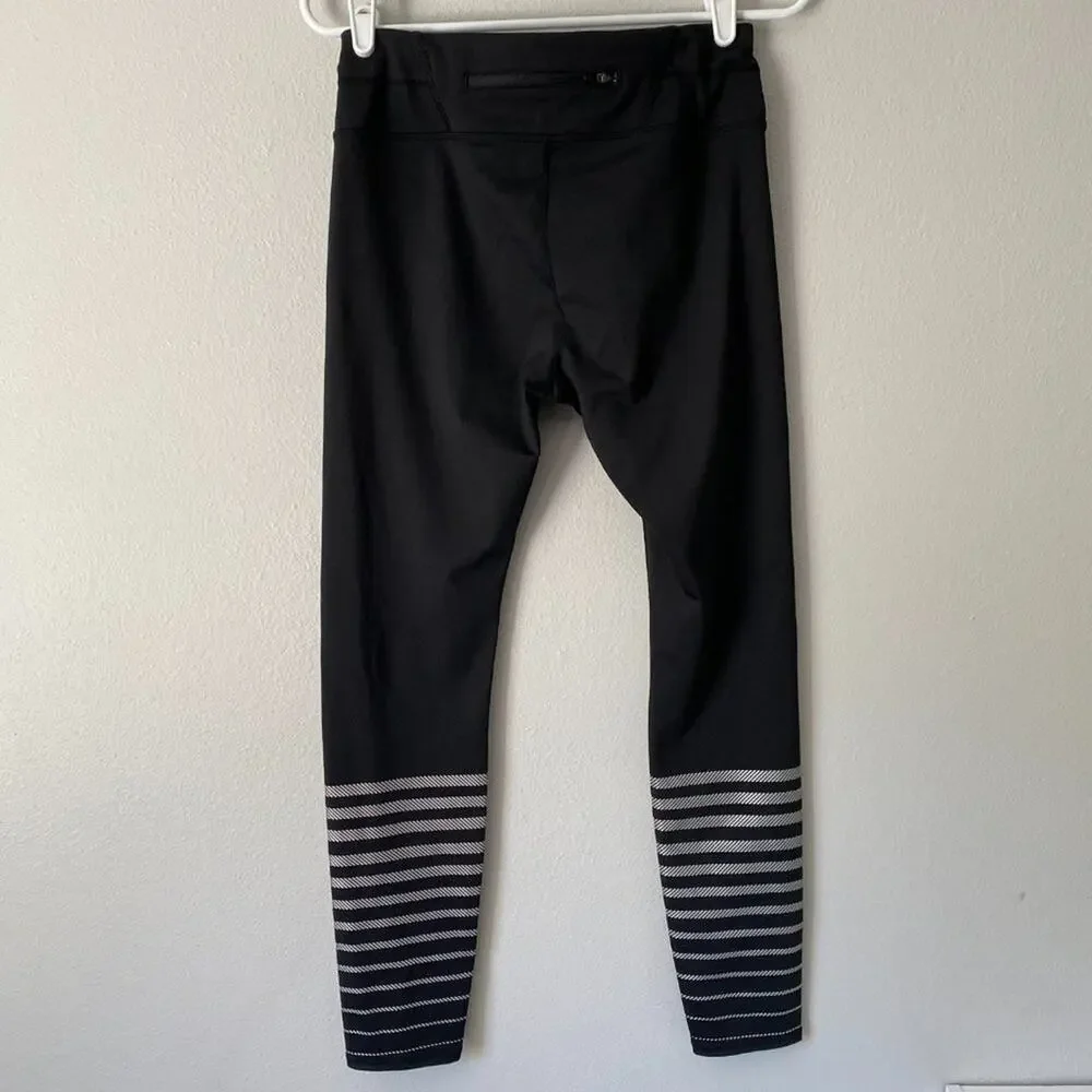 Athleta Silver Shine Strip Sonar Leggings Medium - Picture 6 of 8